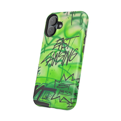 MagSafe "east lansing, mi" airbrush iPhone case