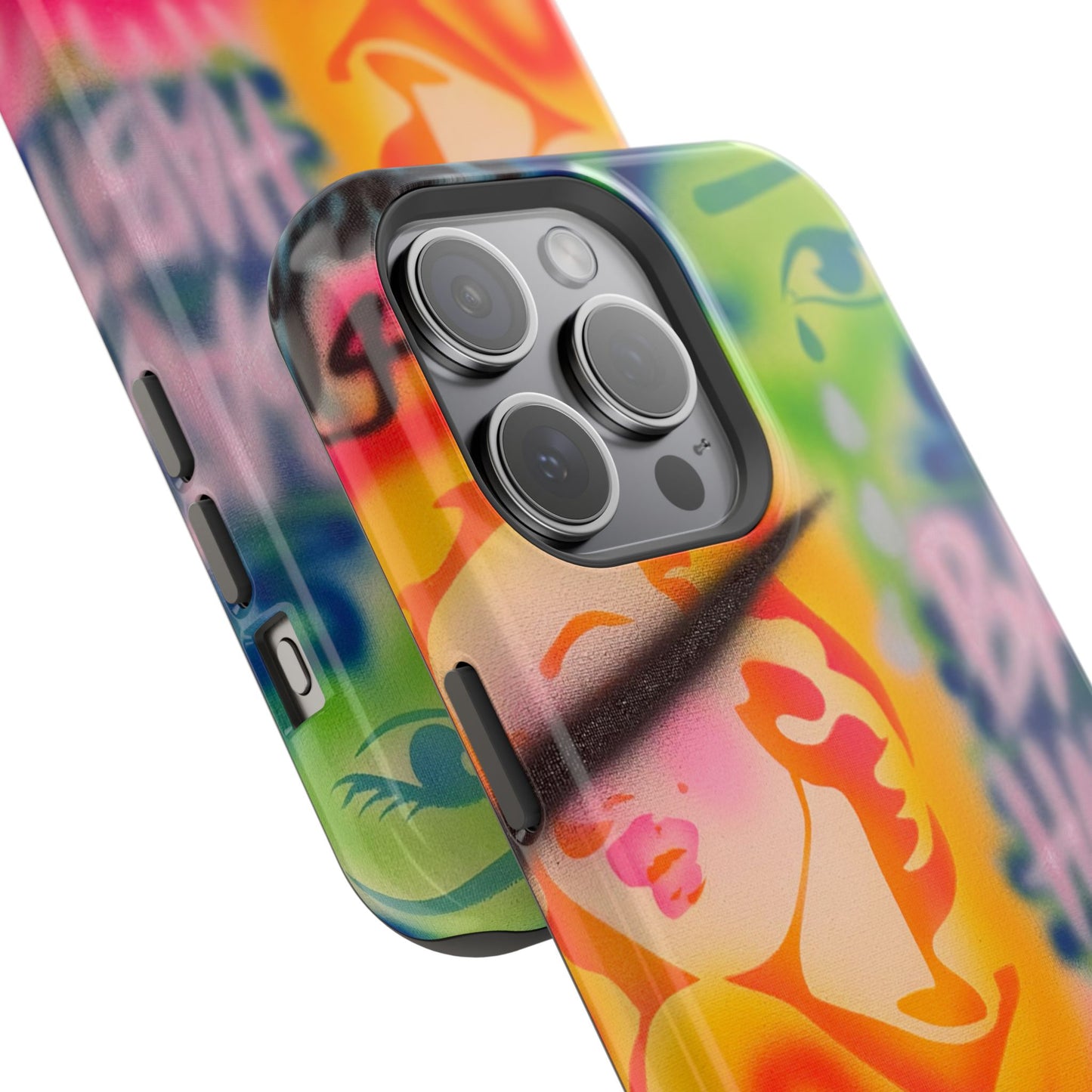 MagSafe „schlechte Angewohnheiten“ Airbrush iPhone Hülle