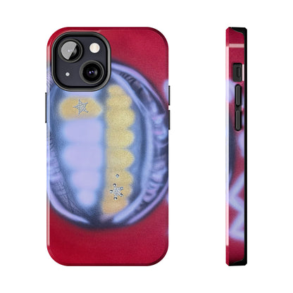 "bite me bling" airbrush iPhone case