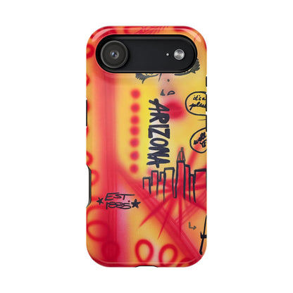 MagSafe "tempe, az" airbrush iPhone case