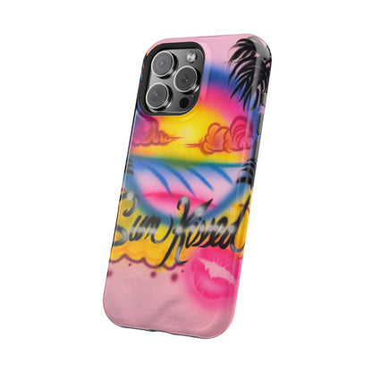 MagSafe "sunkissed" airbrush iPhone case