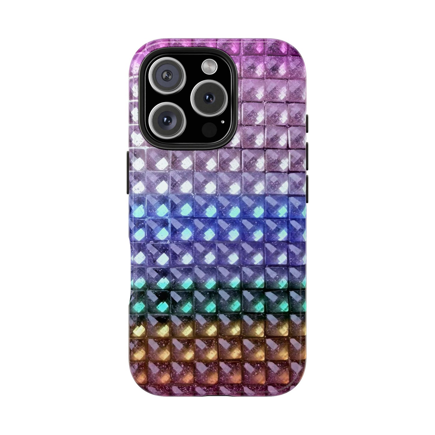 "multicolor studs" airbrush iPhone case