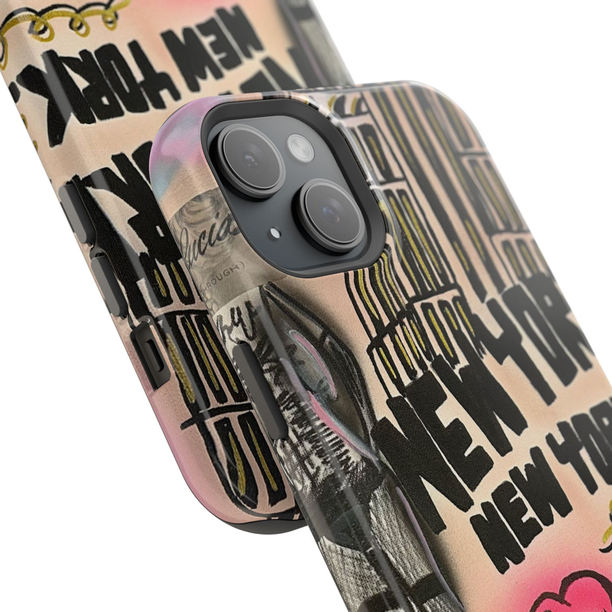 MagSafe „New York, New York“ Airbrush iPhone Hülle