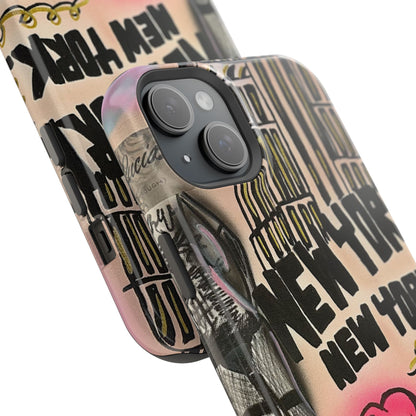 MagSafe „New York, New York“ Airbrush iPhone Hülle