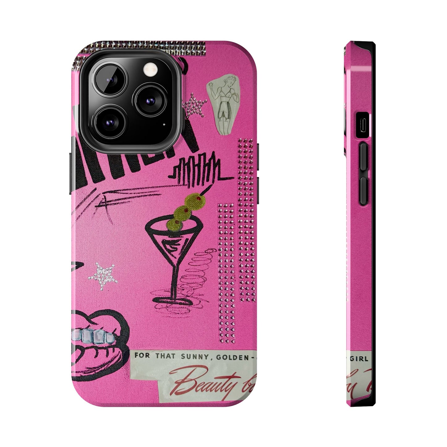 "high fashion" airbrush iPhone case