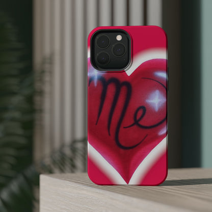 MagSafe "i <3 me" Airbrush iPhone Hülle