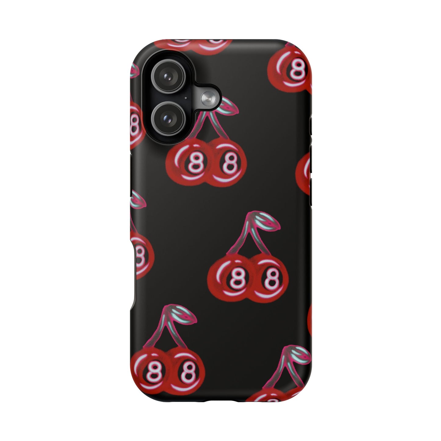 MagSafe „Cami Cherry“ Airbrush iPhone-Hülle