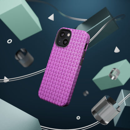 MagSafe "pink studs" airbrush iPhone case
