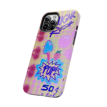 "sugar rush" airbrush iPhone case