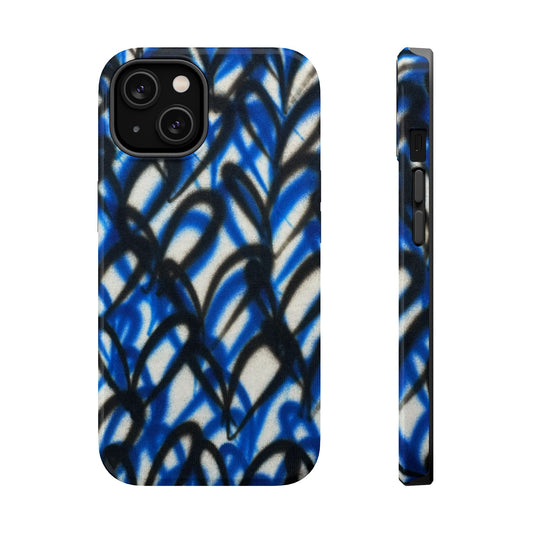 MagSafe „Abstract Hearts“ Airbrush iPhone Case