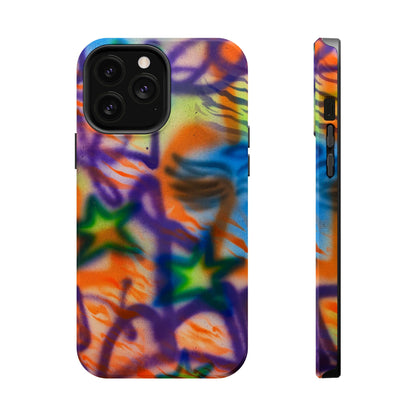 MagSafe "streetwear angel" airbrush iPhone case