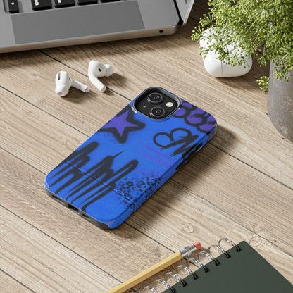 "infamous indigo" airbrush iPhone case