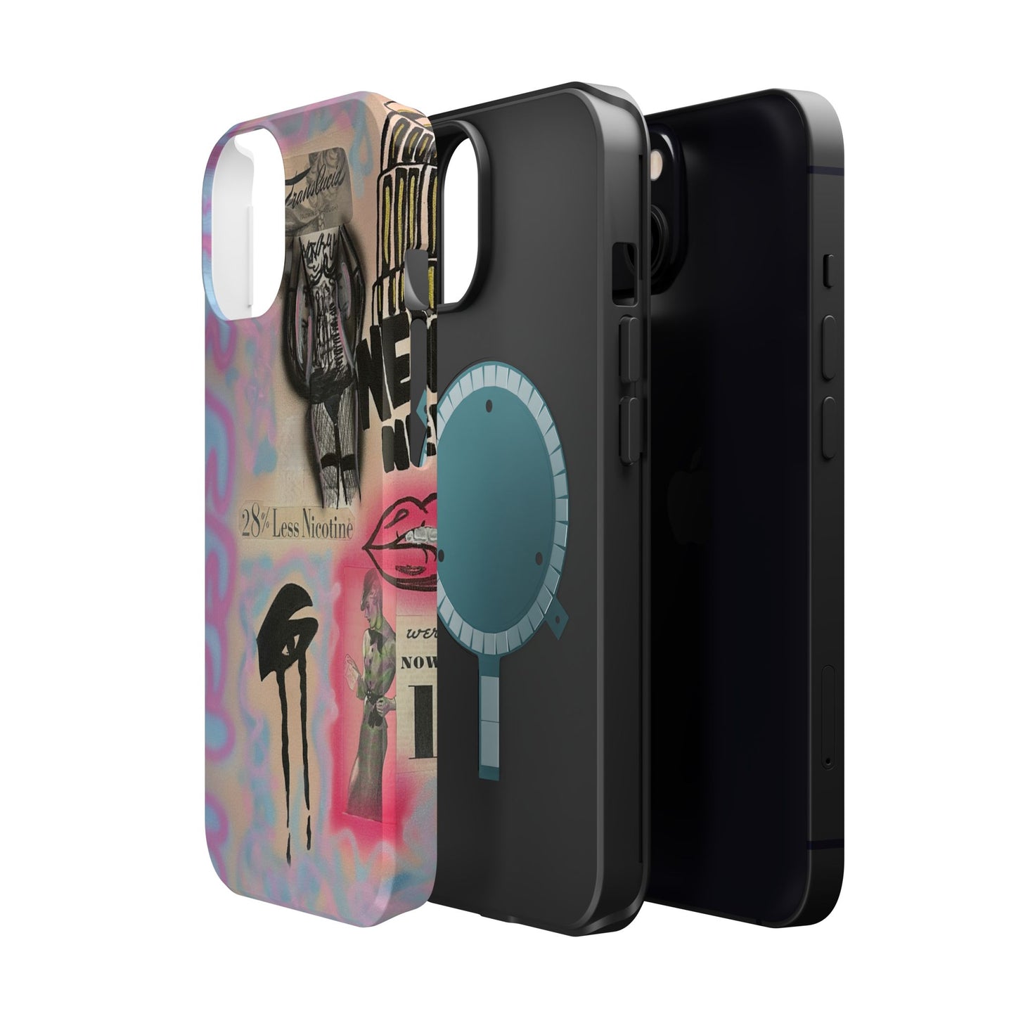 MagSafe "the feeling" airbrush iPhone case