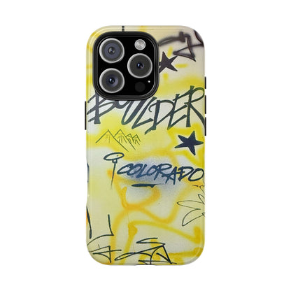 "boulder" airbrush iPhone case
