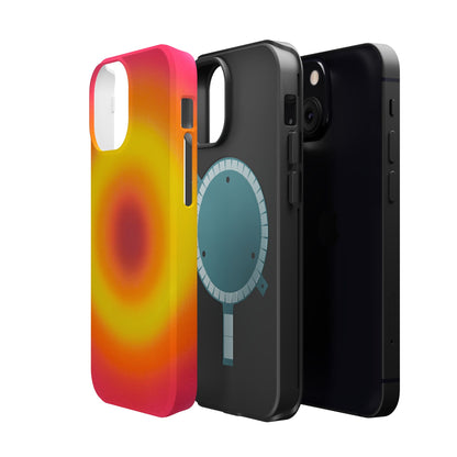 MagSafe "Pink Lemonade Aura" Airbrush iPhone Case
