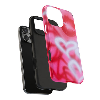"romantic rush" airbrush iPhone case