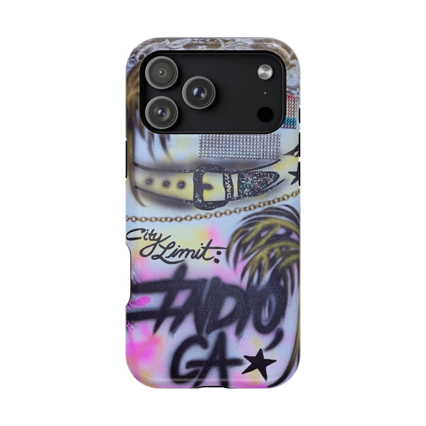 MagSafe "indio, ca" airbrush iPhone case