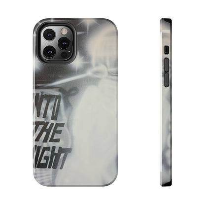 "into the night" airbrush iPhone case
