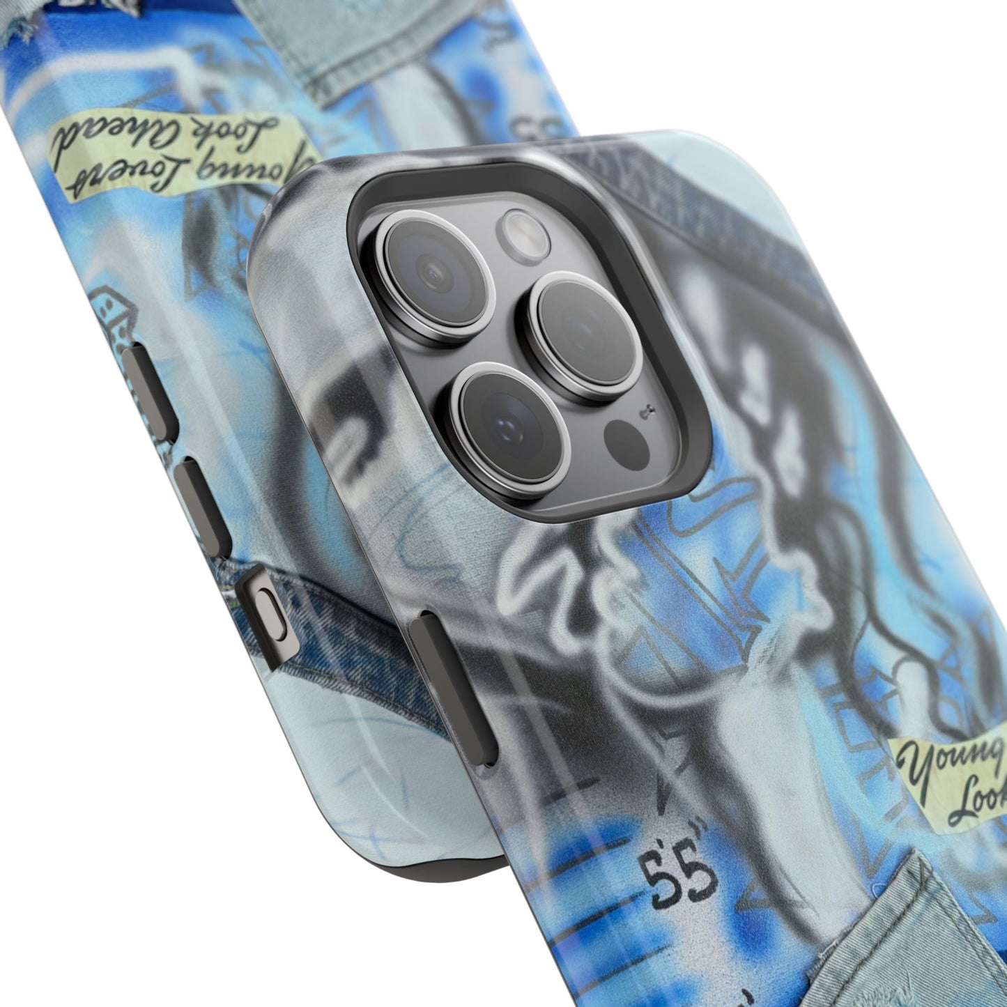 MagSafe "young lovers" airbrush iPhone case