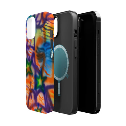 MagSafe "streetwear angel" airbrush iPhone case