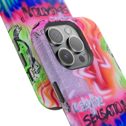 MagSafe "skyline sensation" airbrush iPhone case