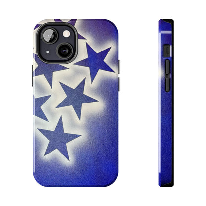 "frosted galaxy" airbrush iPhone case