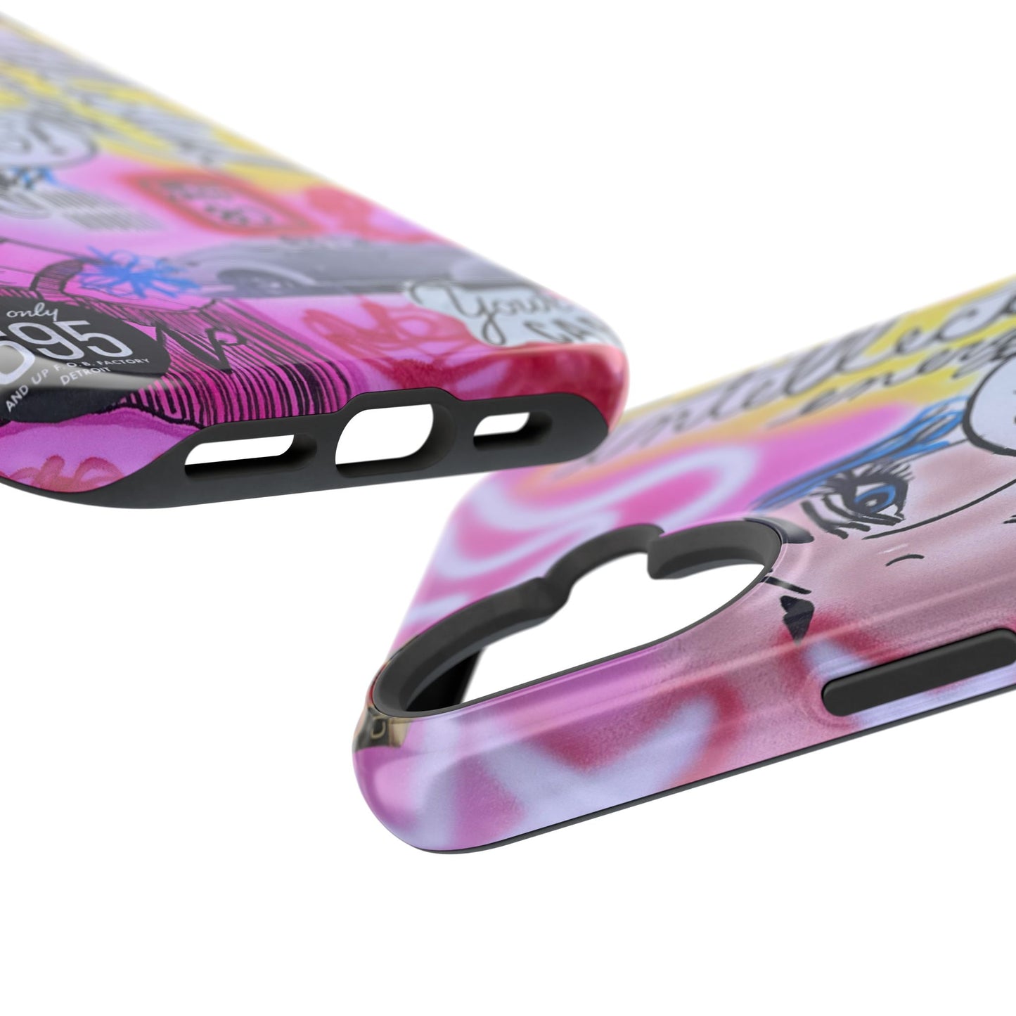 MagSafe "intellektuelle Energie" Airbrush iPhone Hülle