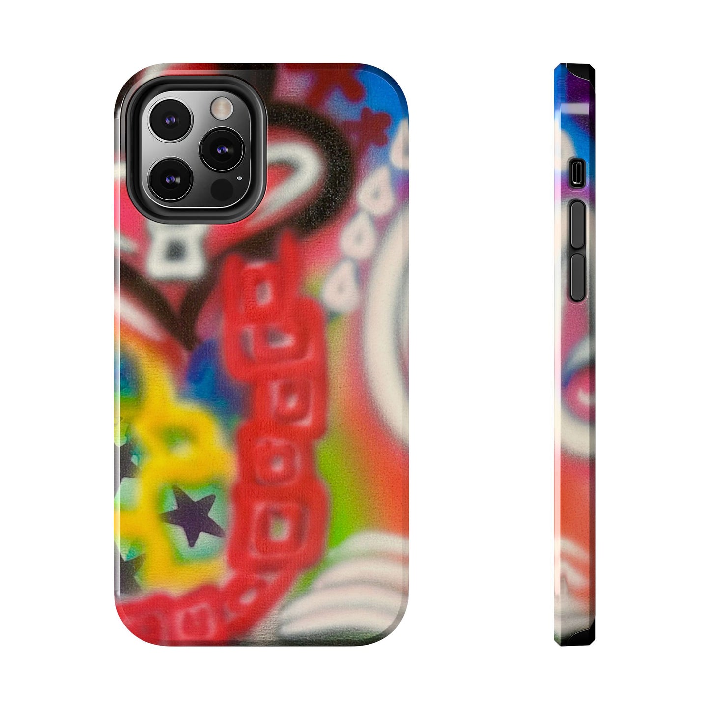 "lock it in, lover" airbrush iPhone case
