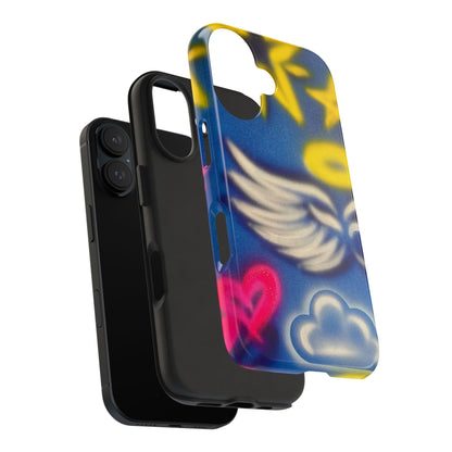 "celestial halo" airbrush iPhone case