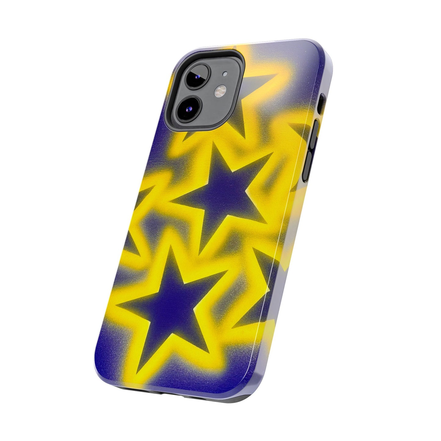 "cosmic crush" airbrush iPhone case