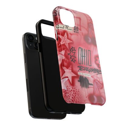 "columbus, ohio" airbrush iPhone case