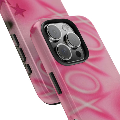 "perfectly pink" airbrush iPhone case