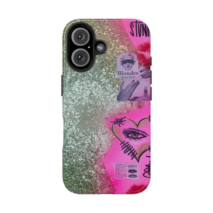 "glitter gloss" airbrush iPhone case