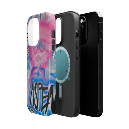 MagSafe "aspen aspirations" airbrush iPhone case