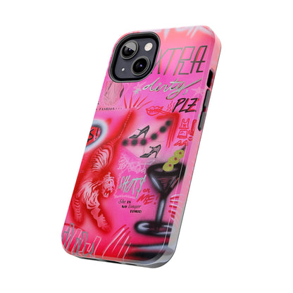 "extra dirty, plz!" airbrush iPhone case