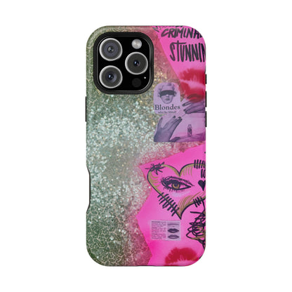 MagSafe "glitter gloss" airbrush iPhone case