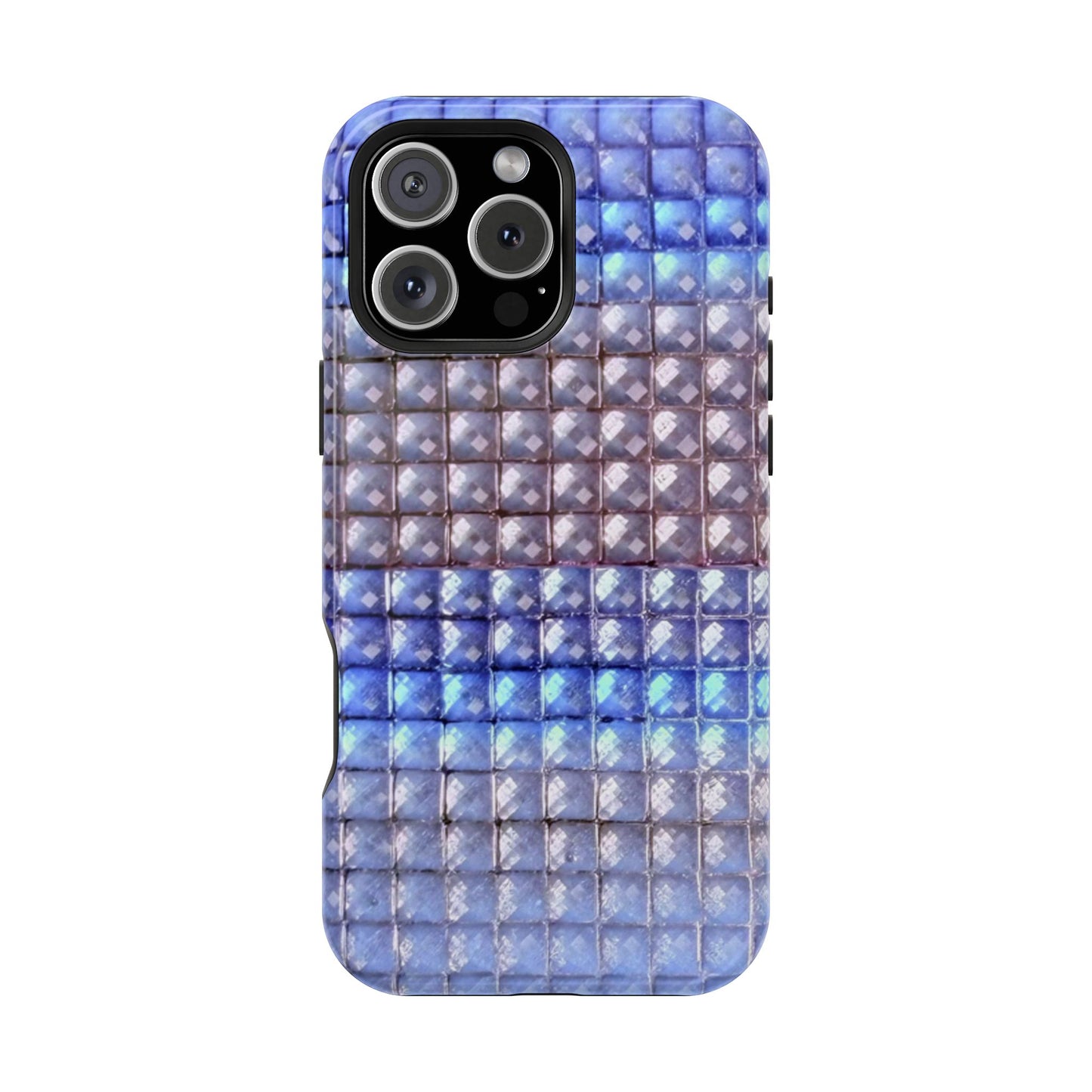 MagSafe "blue studs" airbrush iPhone case