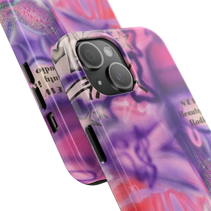 "mic check" airbrush iPhone case