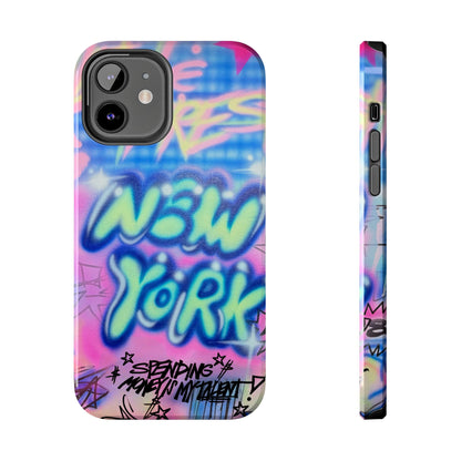 "spending money is my talent" airbrush iPhone case