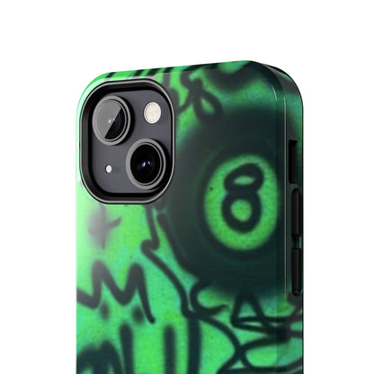 "POW! "airbrush iPhone case