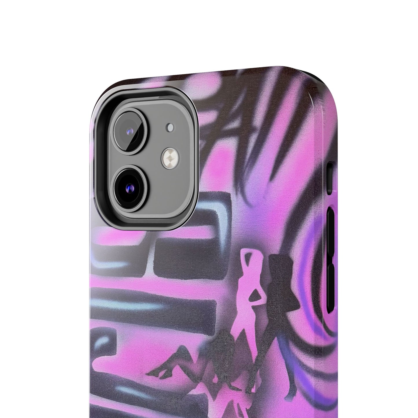 "neon nights" airbrush iPhone case