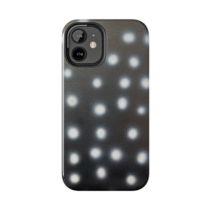 "coconut noir polka dot" airbrush iPhone case