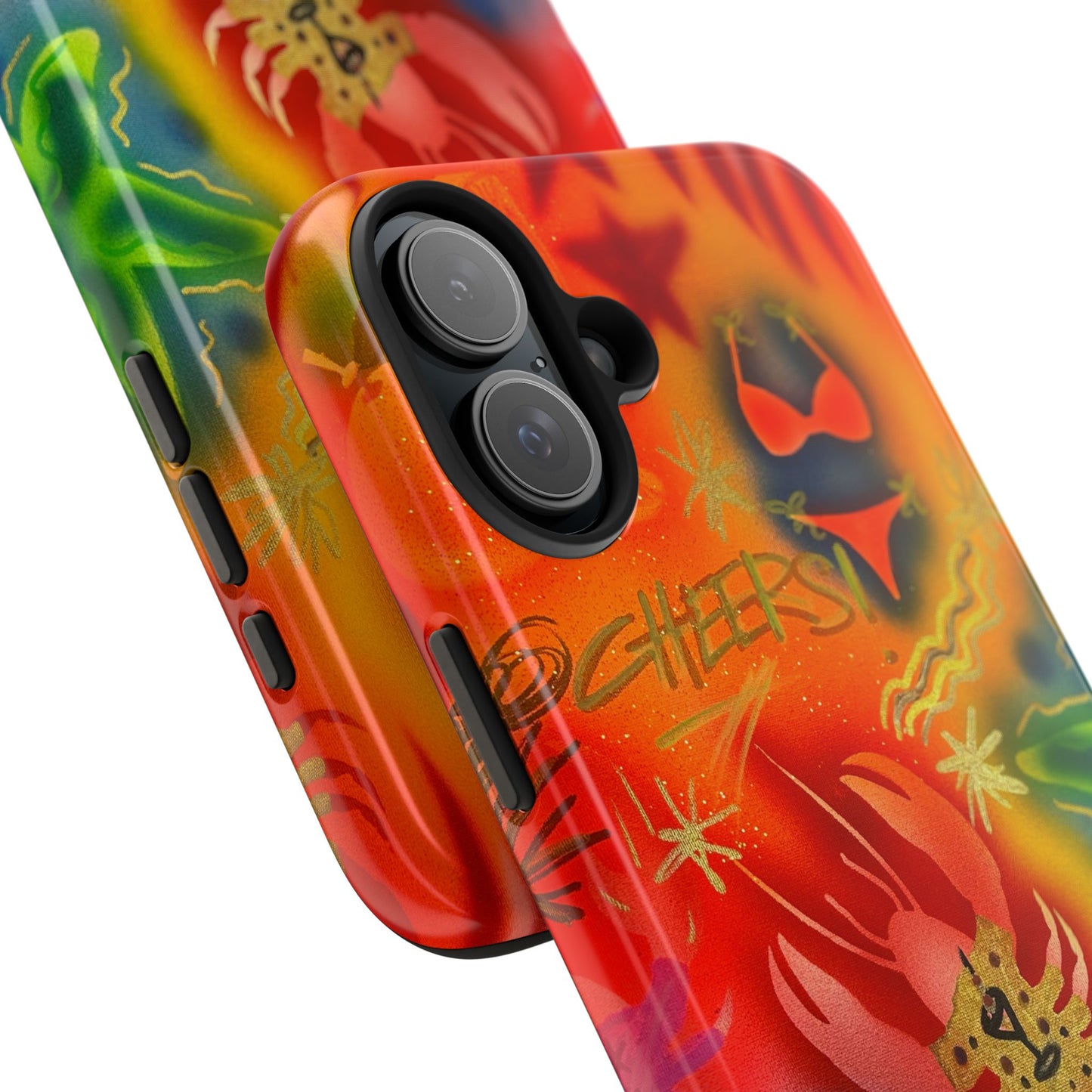 "tipsy lobster" airbrush iPhone case