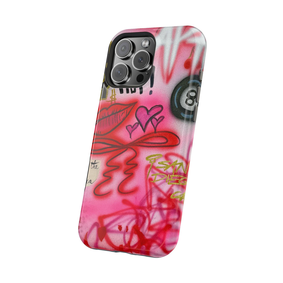 MagSafe "IT girl" airbrush iPhone case