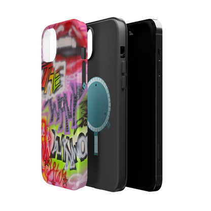 MagSafe "wynwood gold" airbrush iPhone case