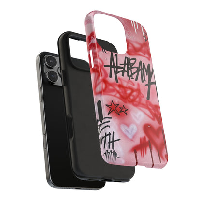 "alabama" airbrush iPhone case