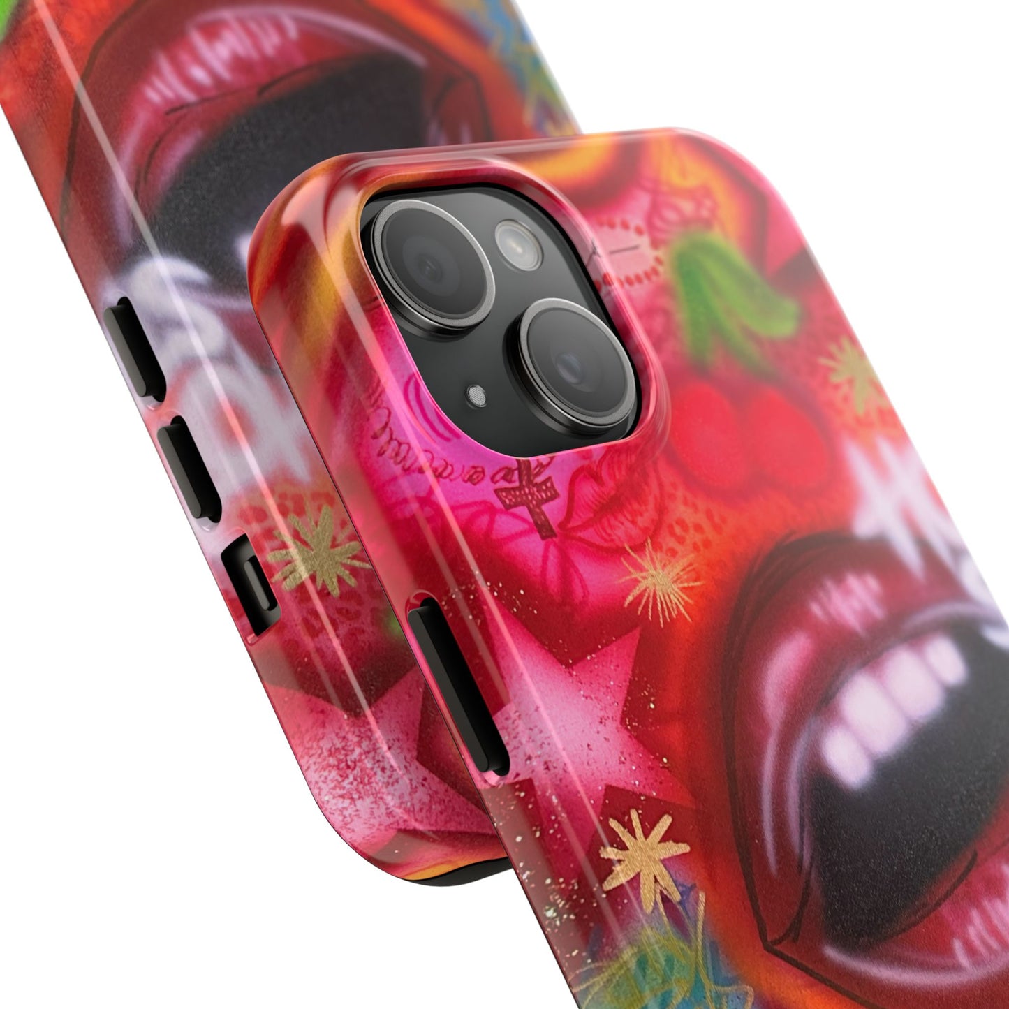 "hot stuff" airbrush iPhone case