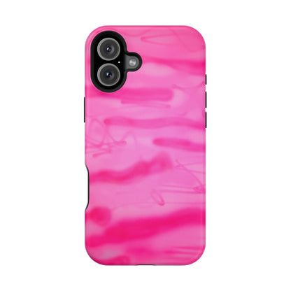 MagSafe "pink camo" airbrush iPhone case