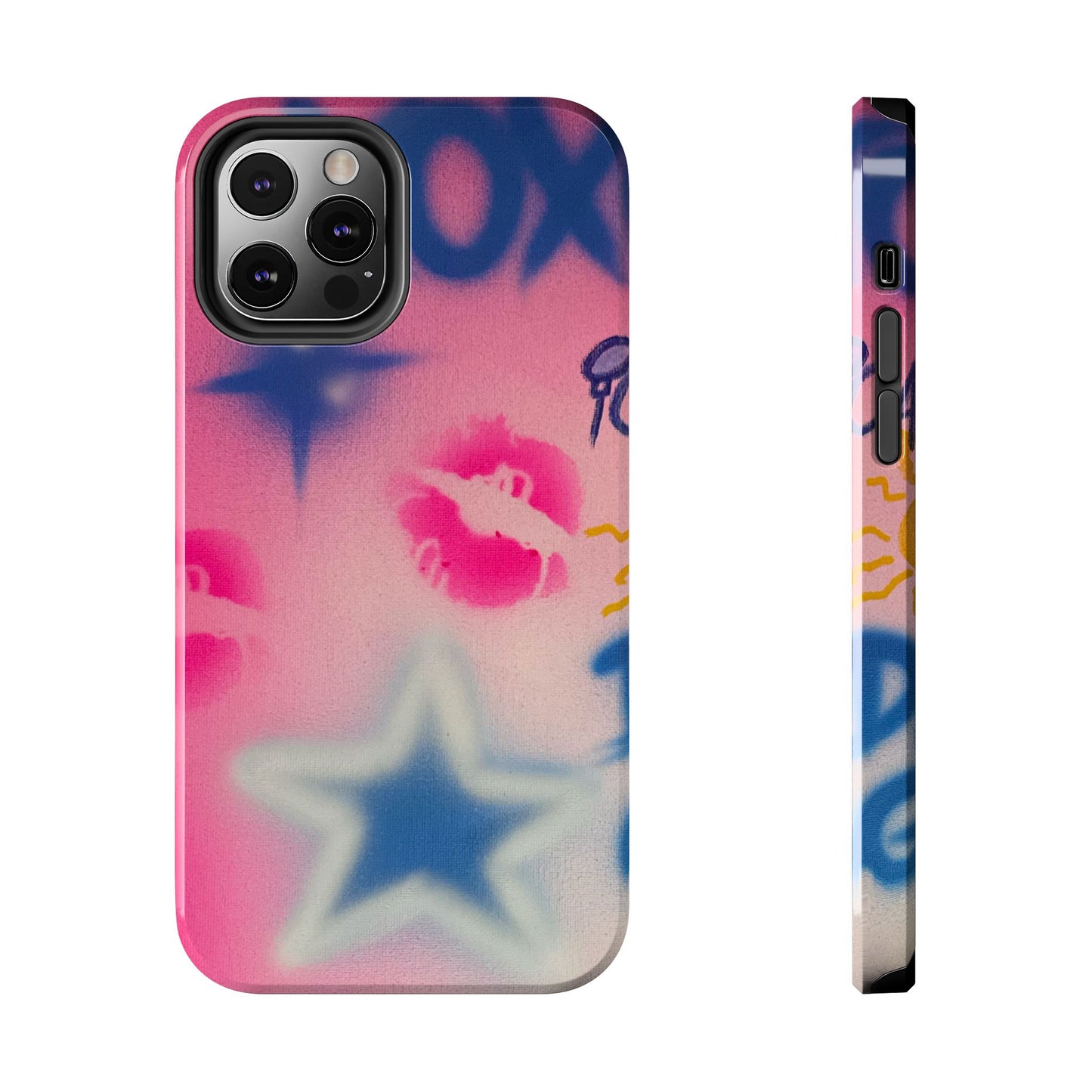 "star symbol" airbrush iPhone case