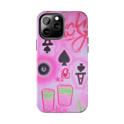 "lucky ace" airbrush iPhone case